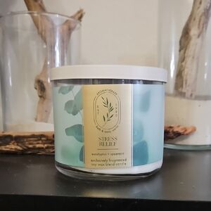 New Bath & Body Works Stress Relief Candle